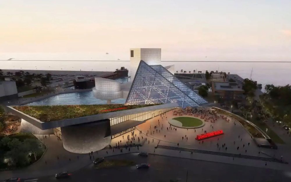 Rock & Roll Hall Fame expansion plans moving forward after city planning commission vote